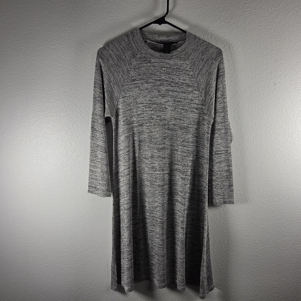 Chic Heather Gray Long Sleeve Dress